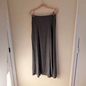 NWT HALARA Charcoal Maxi Skirt